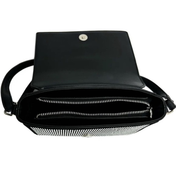 Valentino Orlandi Studded Rhinestone Crossbody Bag NWT - Picture 3 of 3